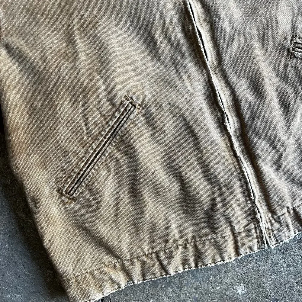Carhartt J97 CML brown detroit work wear jacket - Picture 3 of 14